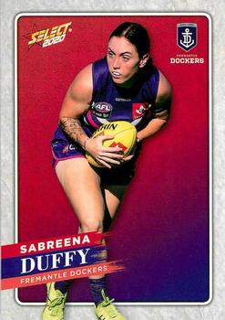 2020 Select Footy Stars #195 Sabreena Duffy Front